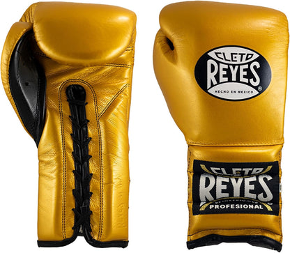 Traditional Professional-Grade Boxing Gloves with Laces for Training, Sparring and Heavy Punching Bags for Men and Women, MMA, Kickboxing, Muay Thai