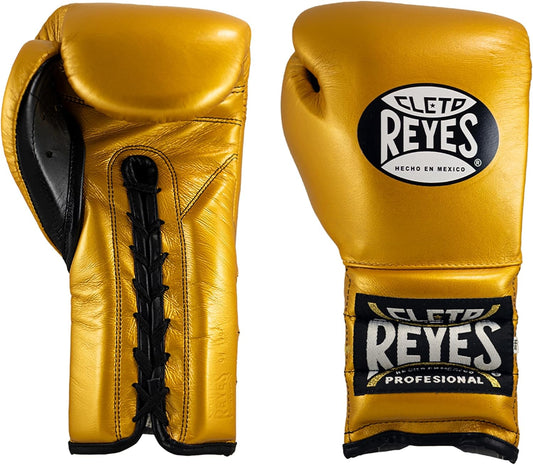 Traditional Professional-Grade Boxing Gloves with Laces for Training, Sparring and Heavy Punching Bags for Men and Women, MMA, Kickboxing, Muay Thai