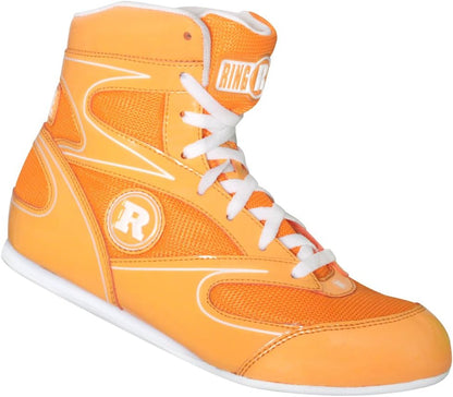 Undefeated Boxing Shoes, Synthetic Leather Shoes for Men and Women, Lightweight, High-Top Ankle Shoes for Boxing, Workout, Training, and Competition, Available in Different Sizes (2-13)