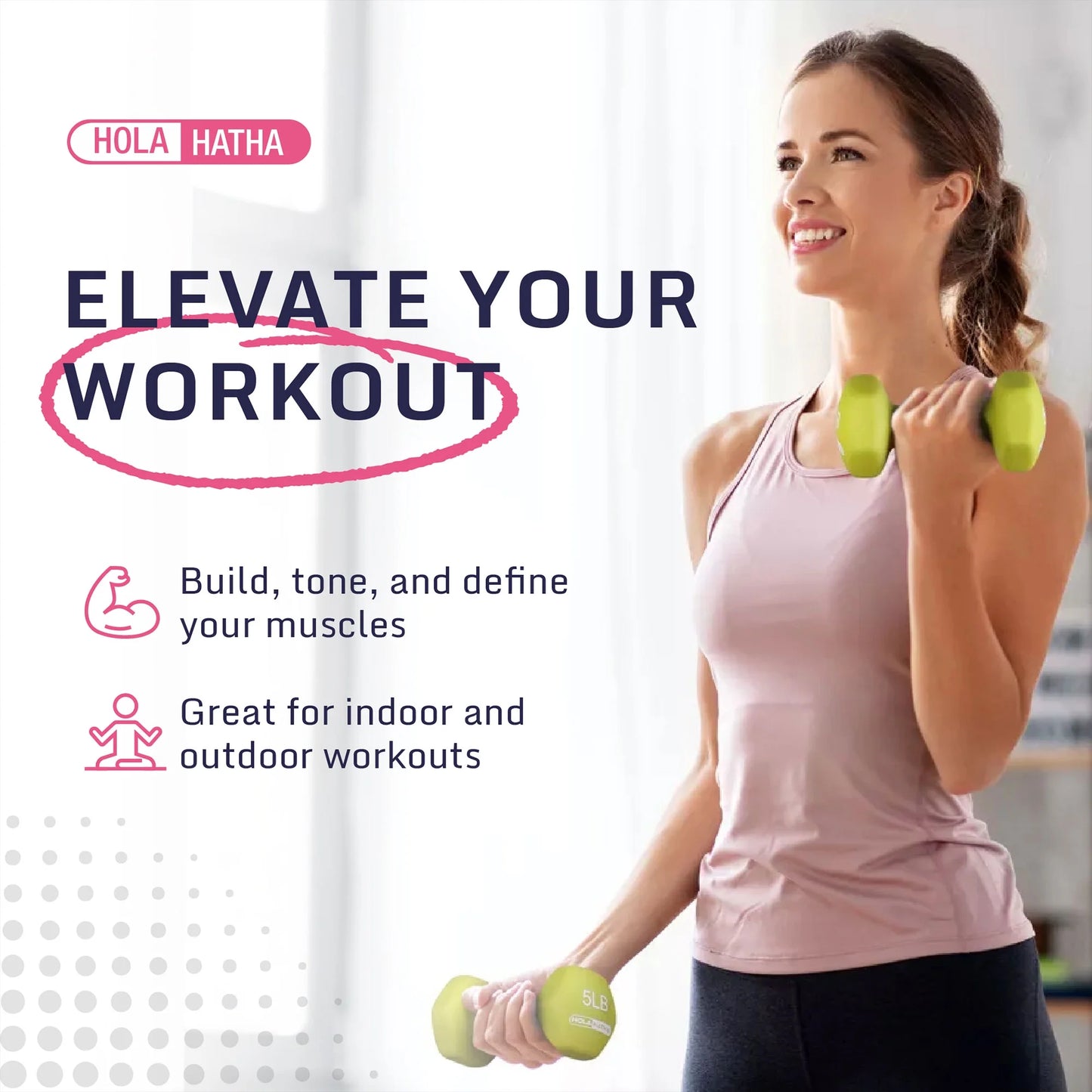 Elevate Your Workouts with the 2, 3, & 5 LB Neoprene Dumbbell Free Weight Set with Rack in Vibrant Red and Blue