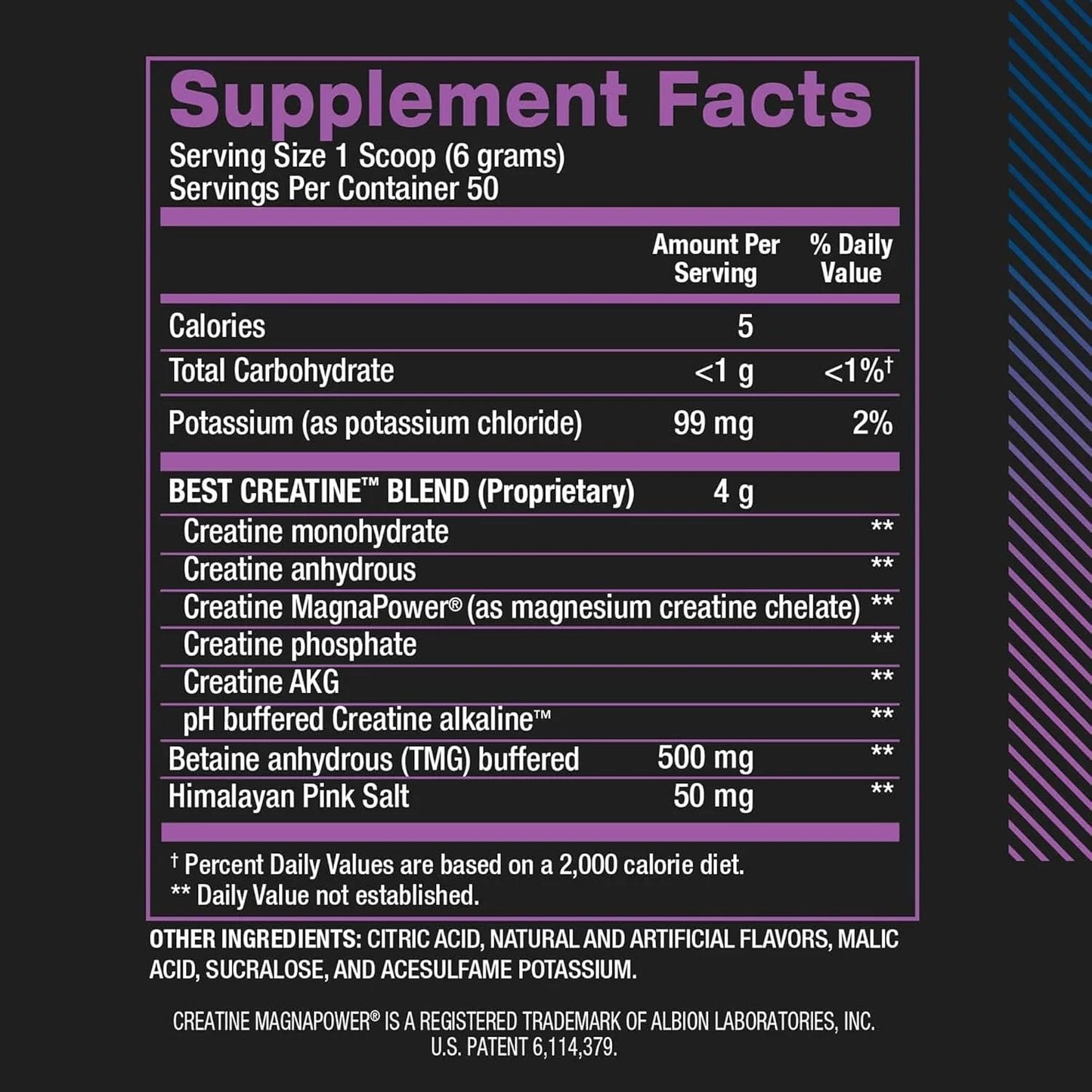 Unleash Your Strength with Best Creatine - Premium Creatine Monohydrate with Himalayan Salt for Enhanced Pump, Endurance, and Muscle Growth - Delicious Snow Cone Flavor - 50 Servings in Every 10.58 oz Container