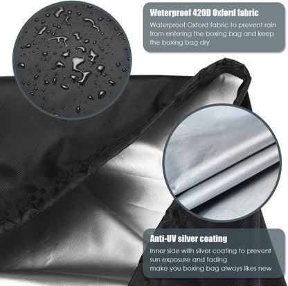 Punching Bag Cover Outdoor Standing Boxing Bag Cover Waterproof Freestanding Punching Bag Protective Cover Free Standing Boxing Bag Cover