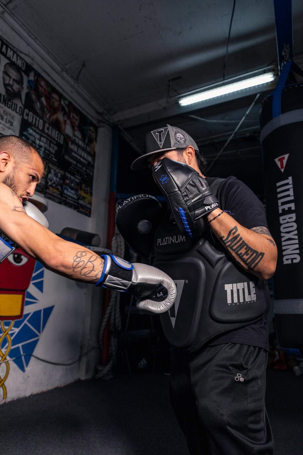 Platinum Prolific Body Protector - Black Boxing Body Pad
