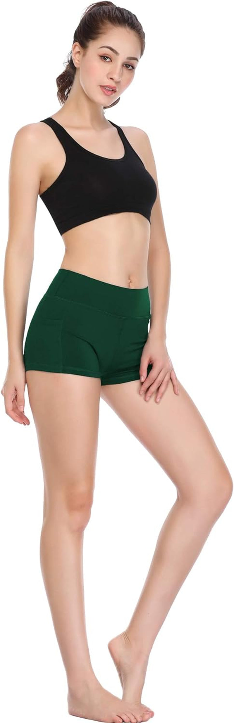 Women'S Workout Yoga Gym Shorts