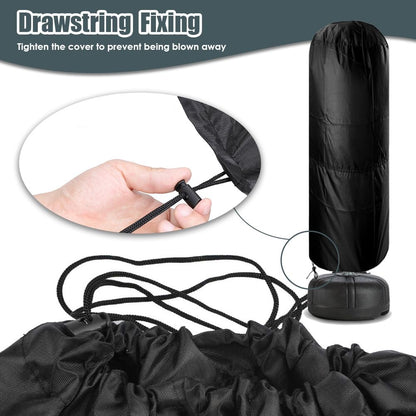 Punching Bag Cover Outdoor Standing Boxing Bag Cover Waterproof Freestanding Punching Bag Protective Cover Free Standing Boxing Bag Cover