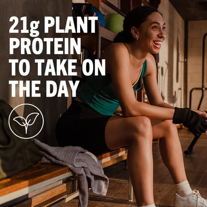 Delicious Organic Unflavored Vegan Protein Powder - 21G of Plant-Based Protein, Gluten-Free & No Sugar Added