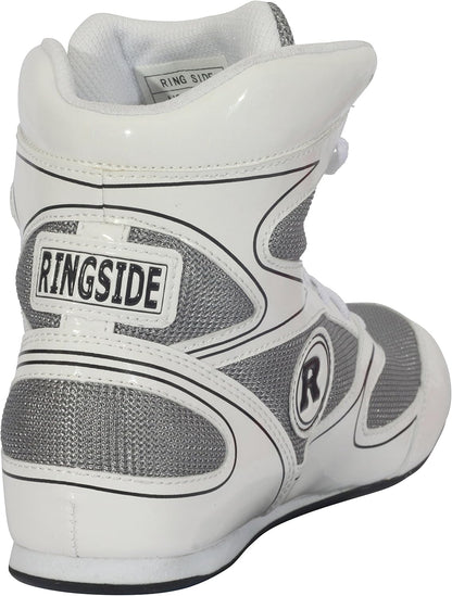 Undefeated Boxing Shoes, Synthetic Leather Shoes for Men and Women, Lightweight, High-Top Ankle Shoes for Boxing, Workout, Training, and Competition, Available in Different Sizes (2-13)