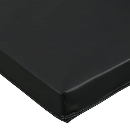 Elevate Your Workout with the 6' x 2' Tri-Fold Folding Gym Mat - Perfect for Aerobics and Wrestling, Black 2" Thick Comfort